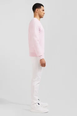Pull Rose En Maille Fantaisie