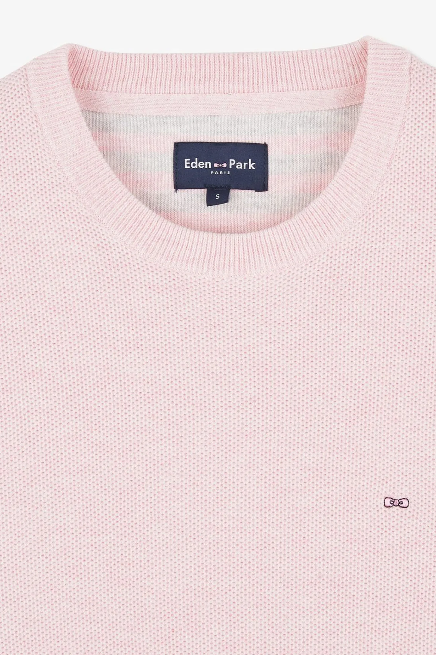 Pull Rose En Maille Fantaisie