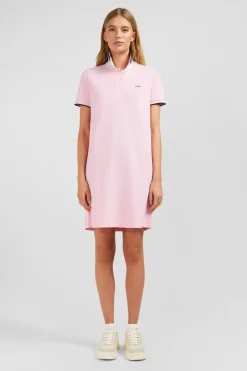Robe Rose A Col Polo