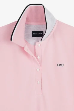 Robe Rose A Col Polo
