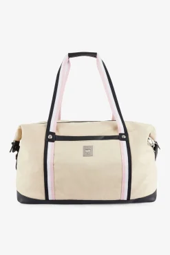 Sac De Voyage En Tissu Beige