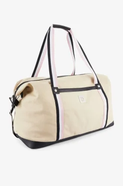Sac De Voyage En Tissu Beige