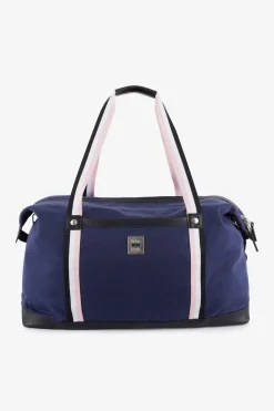 Sac De Voyage En Tissu Bleu Marine