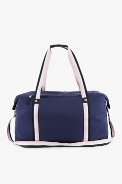 Sac De Voyage En Tissu Bleu Marine