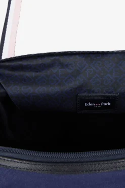 Sac De Voyage En Tissu Bleu Marine