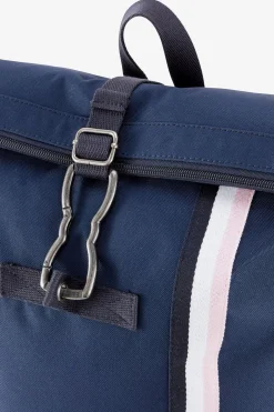 Sac À Dos Bleu Fonce A Bande Tricolore Xv De France