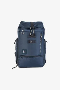 Sac À Dos Bleu Fonce Multipoches