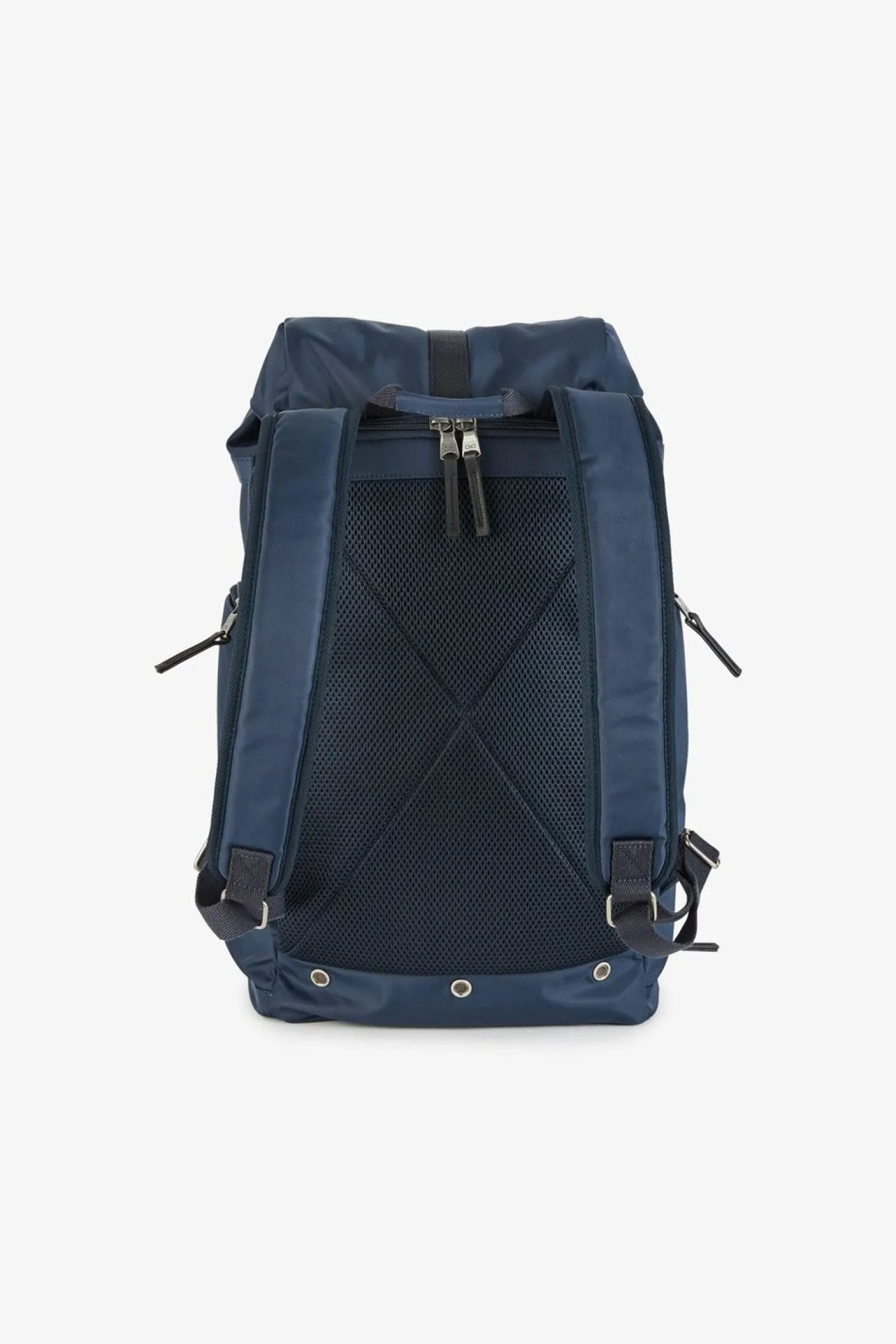 Sac À Dos Bleu Fonce Multipoches