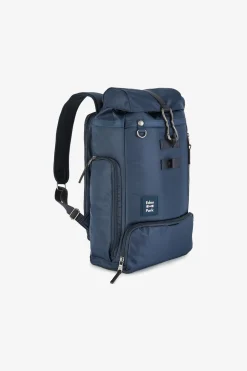 Sac À Dos Bleu Fonce Multipoches