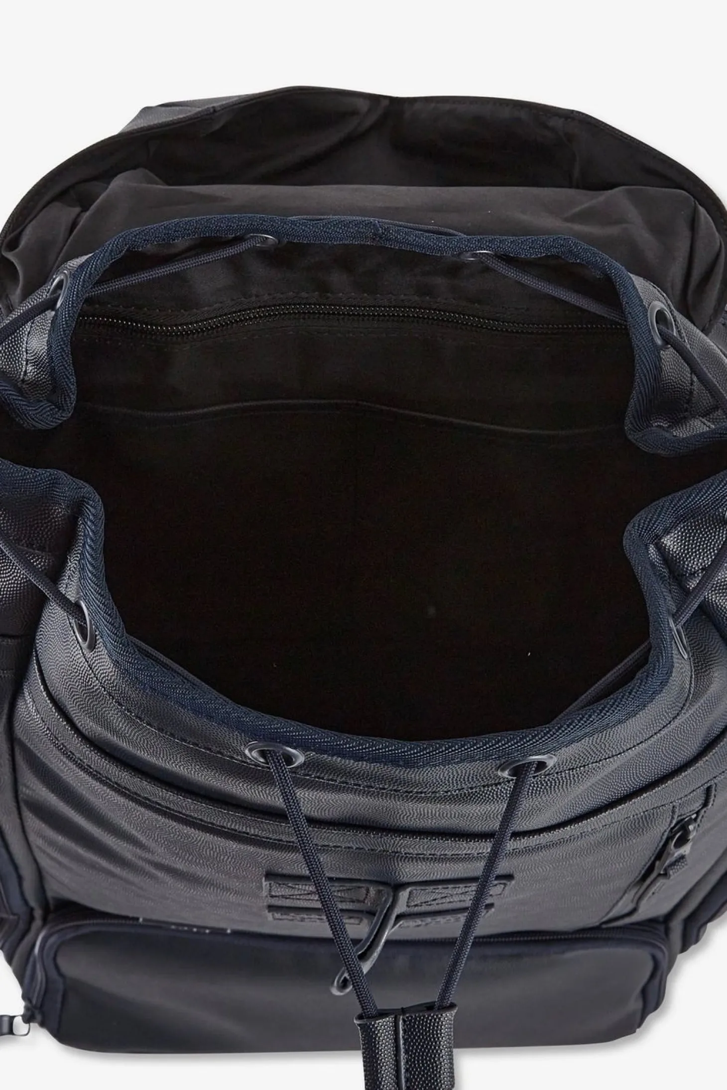 Sac À Dos Bleu Fonce Multipoches