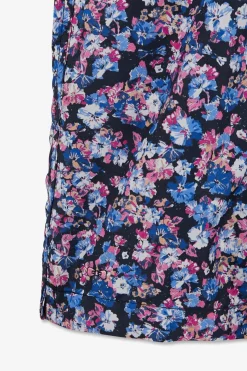 Short De Bain Rose Imprime Exclusif Fleurs