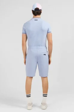 Short En Molleton Bleu Clair