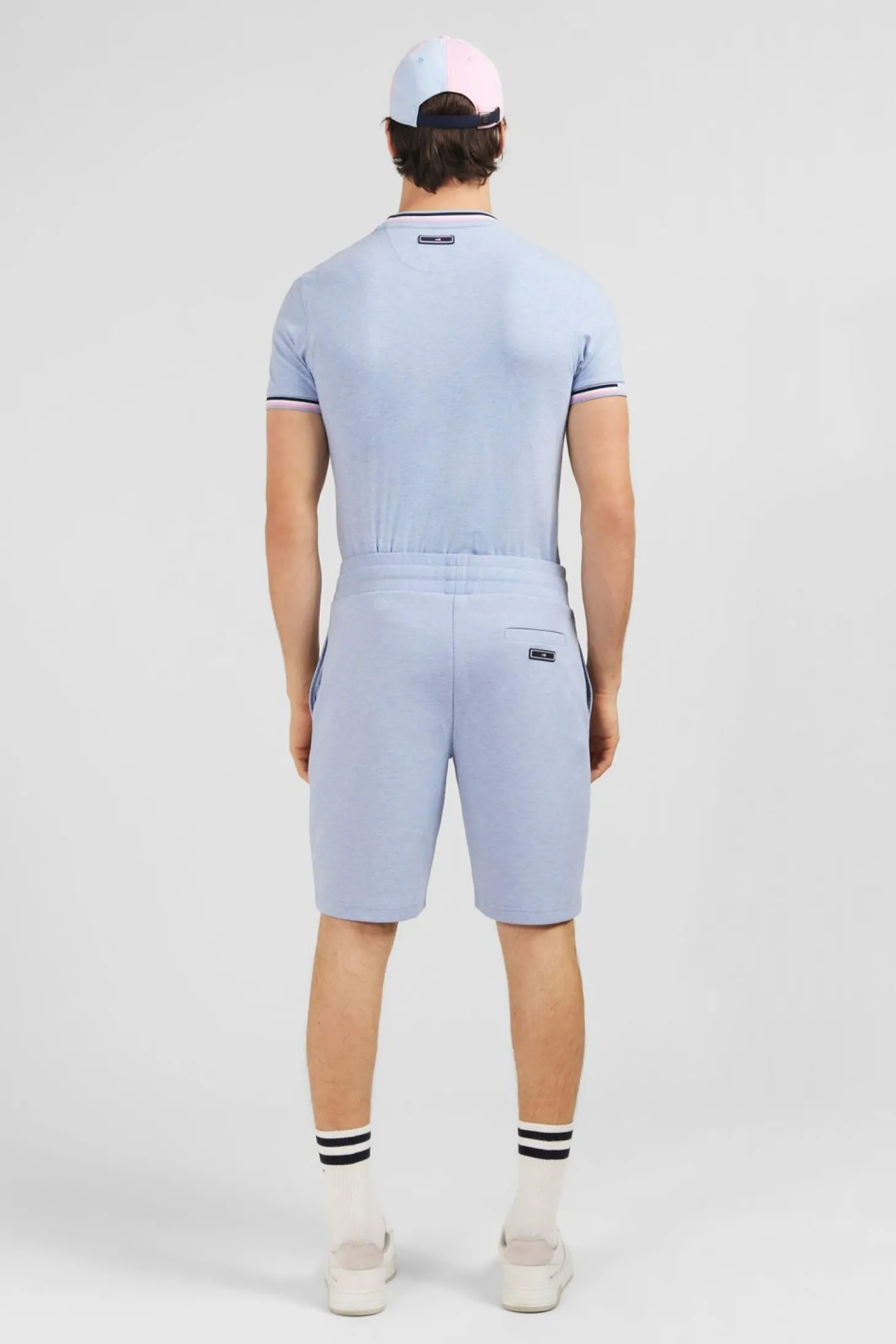 Short En Molleton Bleu Clair