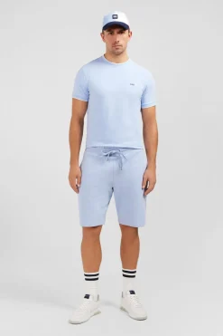 Short En Molleton Bleu Clair