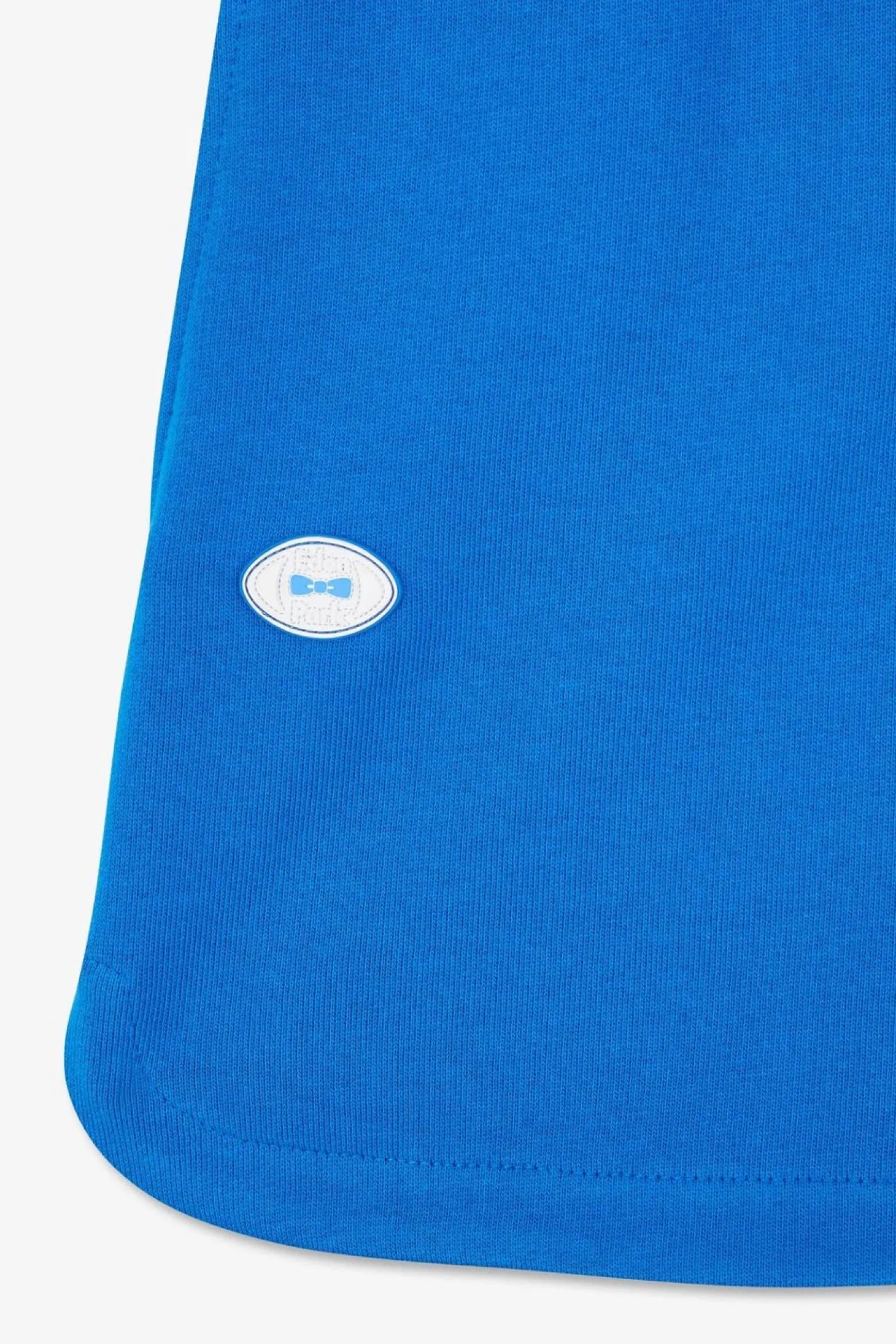 Short En Molleton Bleu Coupe Regular