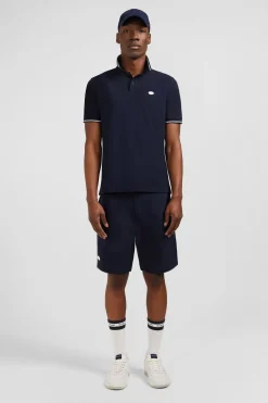Short En Molleton Bleu Fonce