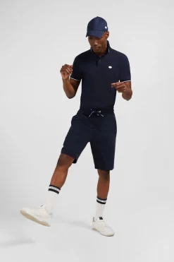 Short En Molleton Bleu Fonce