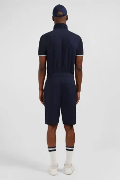 Short En Molleton Bleu Fonce
