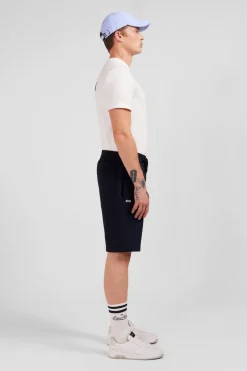 Short En Molleton Bleu Marine