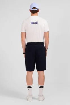 Short En Molleton Bleu Marine