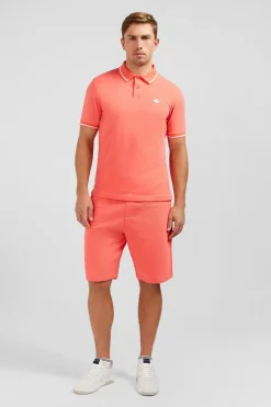 Short En Molleton Rose Saumon