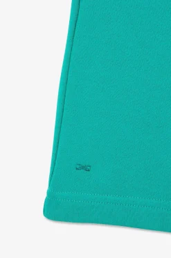 Short En Molleton Vert Coupe Regular