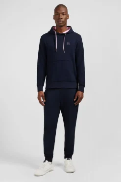 Sweat A Capuche Bleu Marine