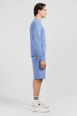 Sweat Bleu A Col Rond