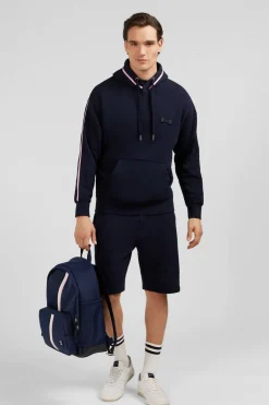 Sweat Bleu Marine A Capuche