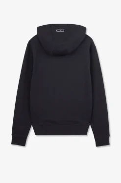 Sweat Bleu Marine A Capuche