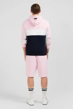Sweat Rose Colorblock A Capuche