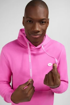 Sweat Rose Uni A Capuche