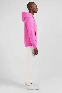Sweat Rose Uni A Capuche