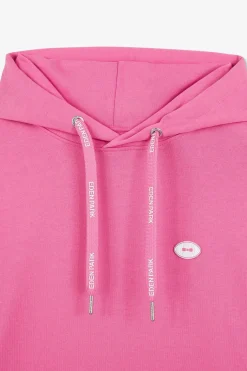 Sweat Rose Uni A Capuche