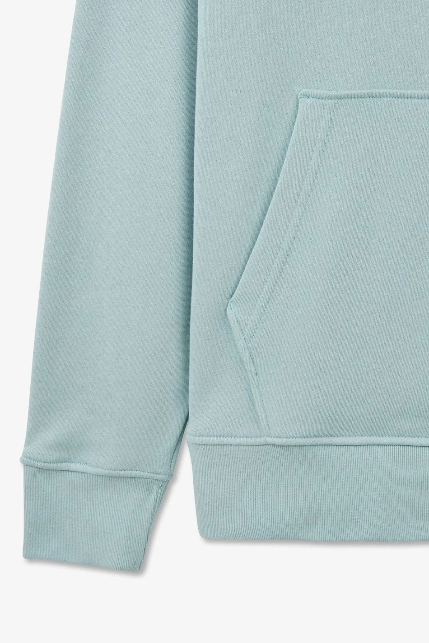 Sweat Vert A Capuche