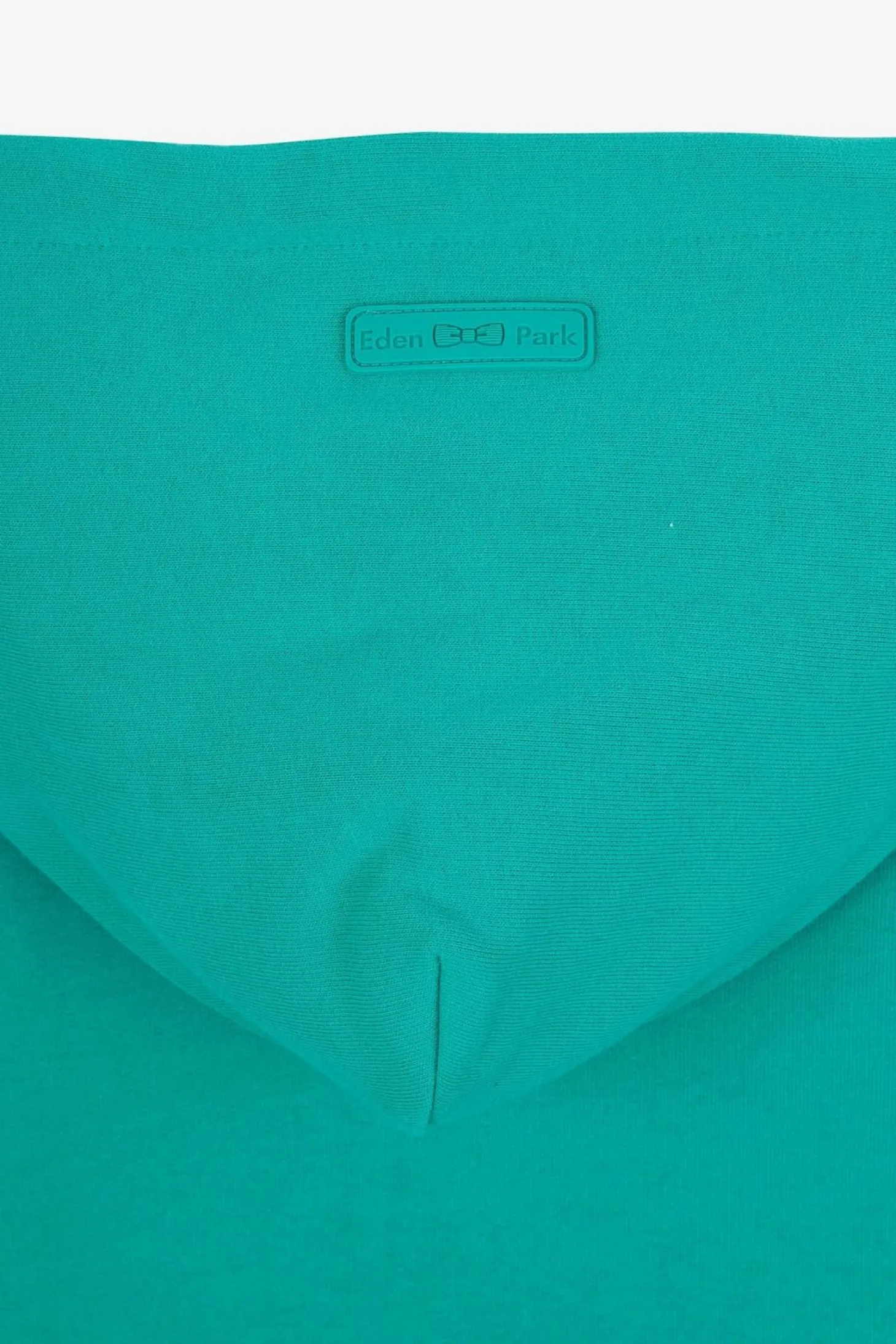 Sweat Vert Uni A Capuche