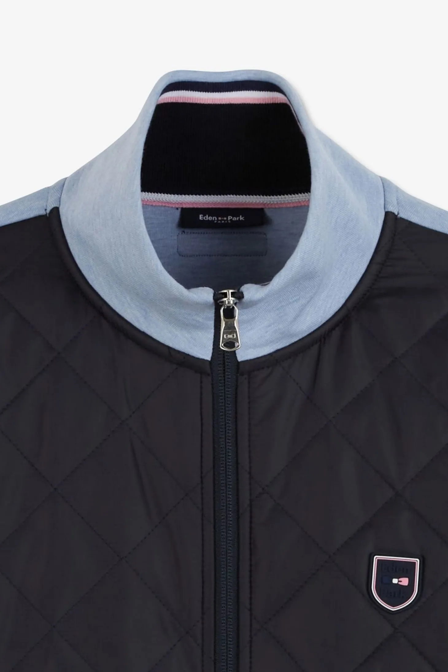 Sweat Zippe Bleu Clair