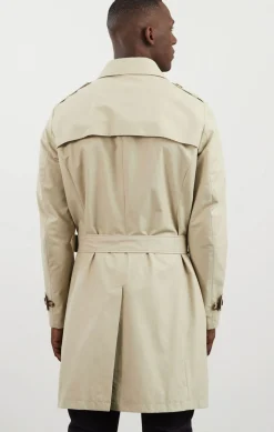 Trench Coat Deperlant Beige