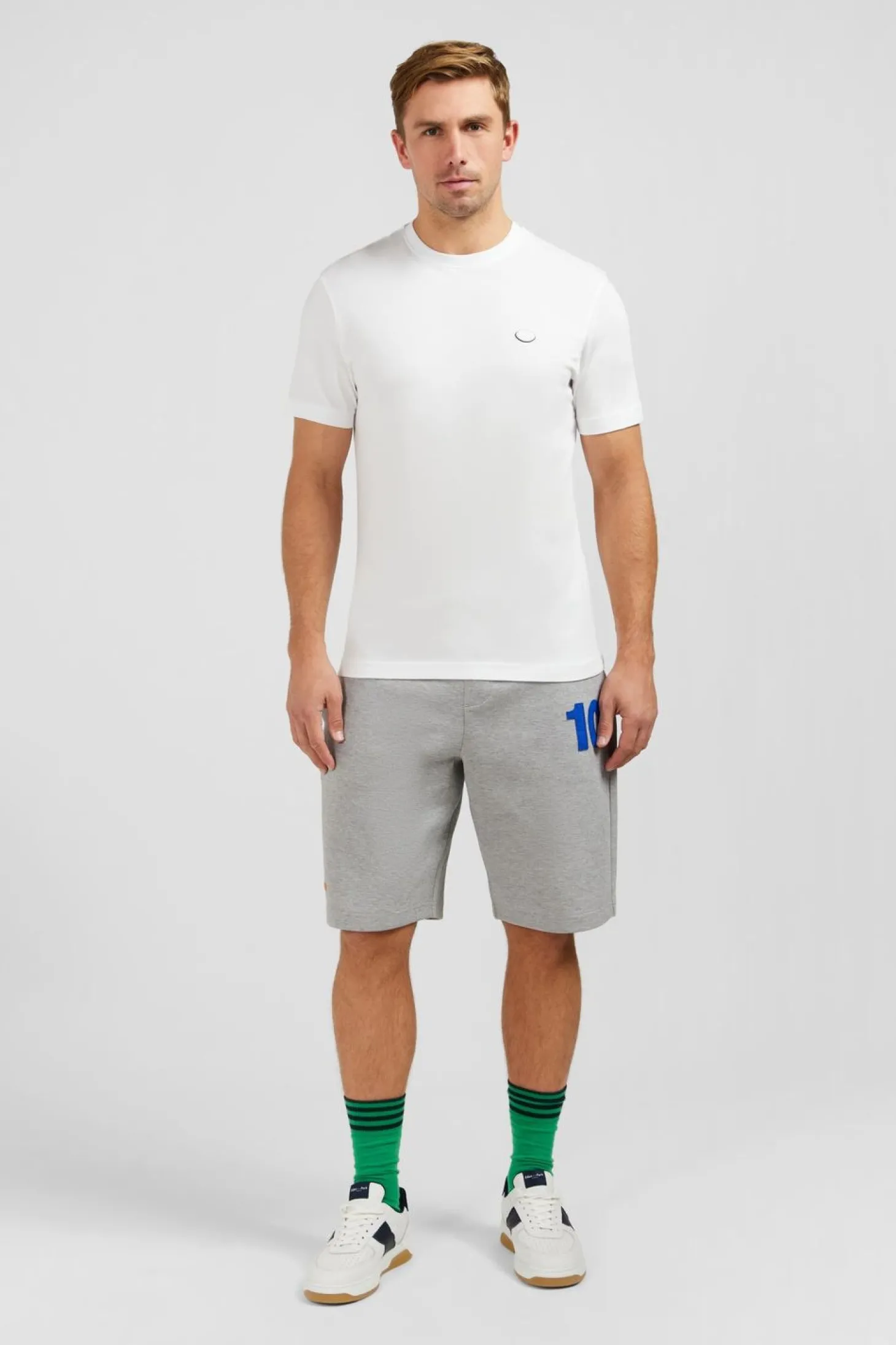 T-Shirt A Manches Courtes Blanc
