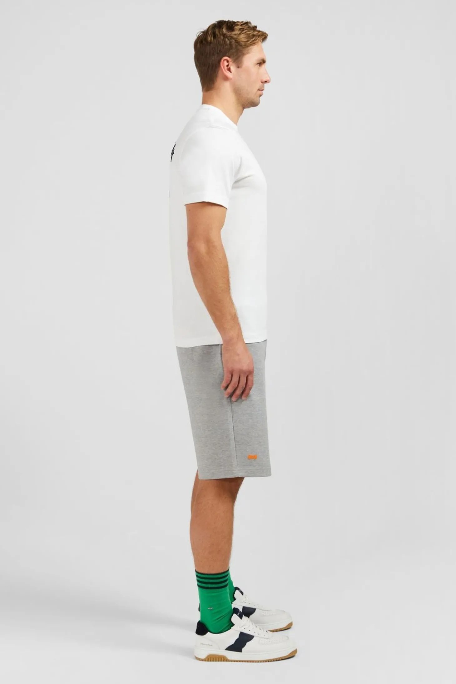 T-Shirt A Manches Courtes Blanc