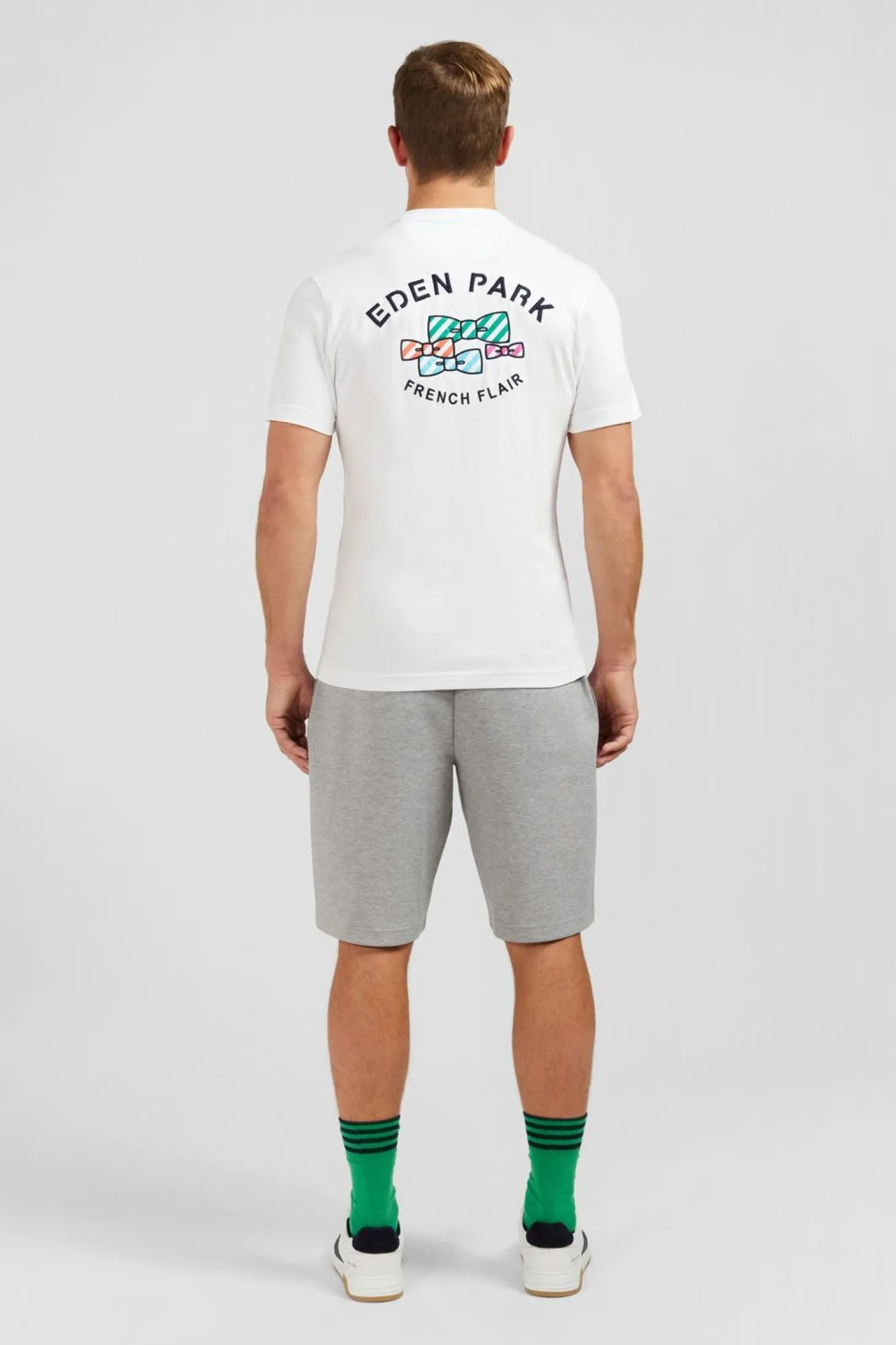 T-Shirt A Manches Courtes Blanc