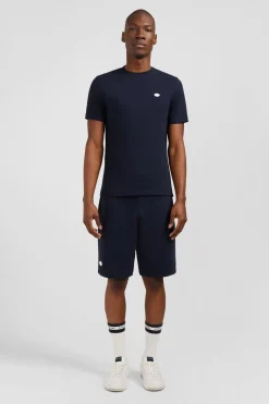 T-Shirt A Manches Courtes Bleu Marine