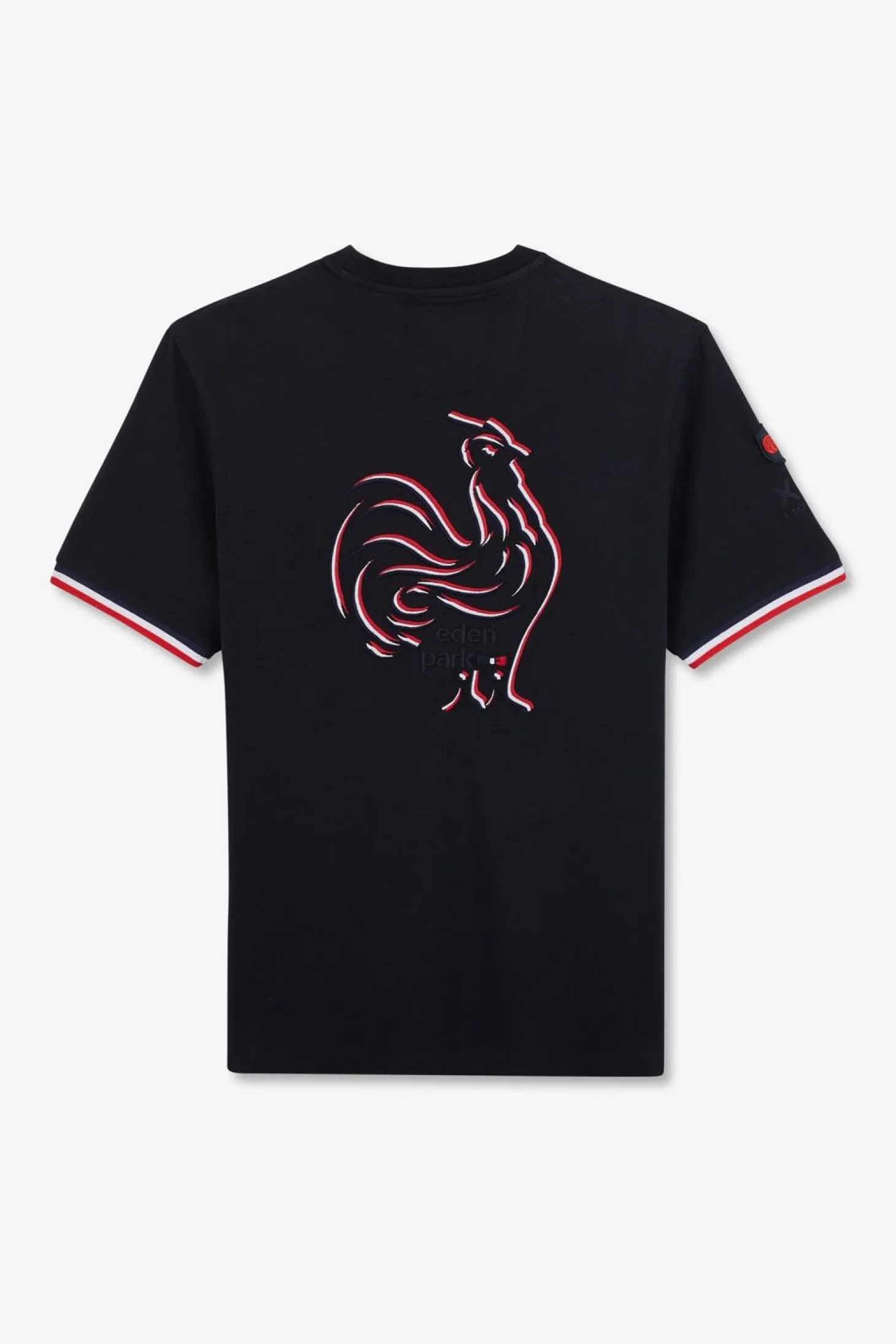 T-Shirt A Manches Courtes Bleu Marine