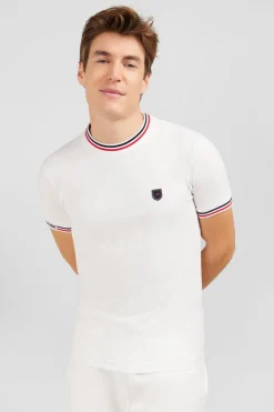 T-Shirt Blanc A Manches Courtes
