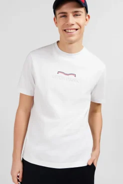 T-Shirt Blanc A Manches Courtes