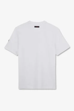 T-Shirt Blanc A Manches Courtes
