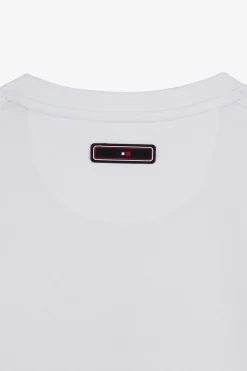 T-Shirt Blanc A Manches Courtes