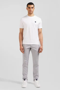 T-Shirt Blanc Avec Broderie Eden Park