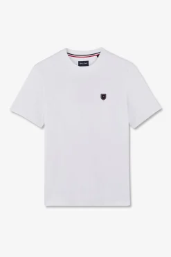 T-Shirt Blanc Avec Broderie Eden Park