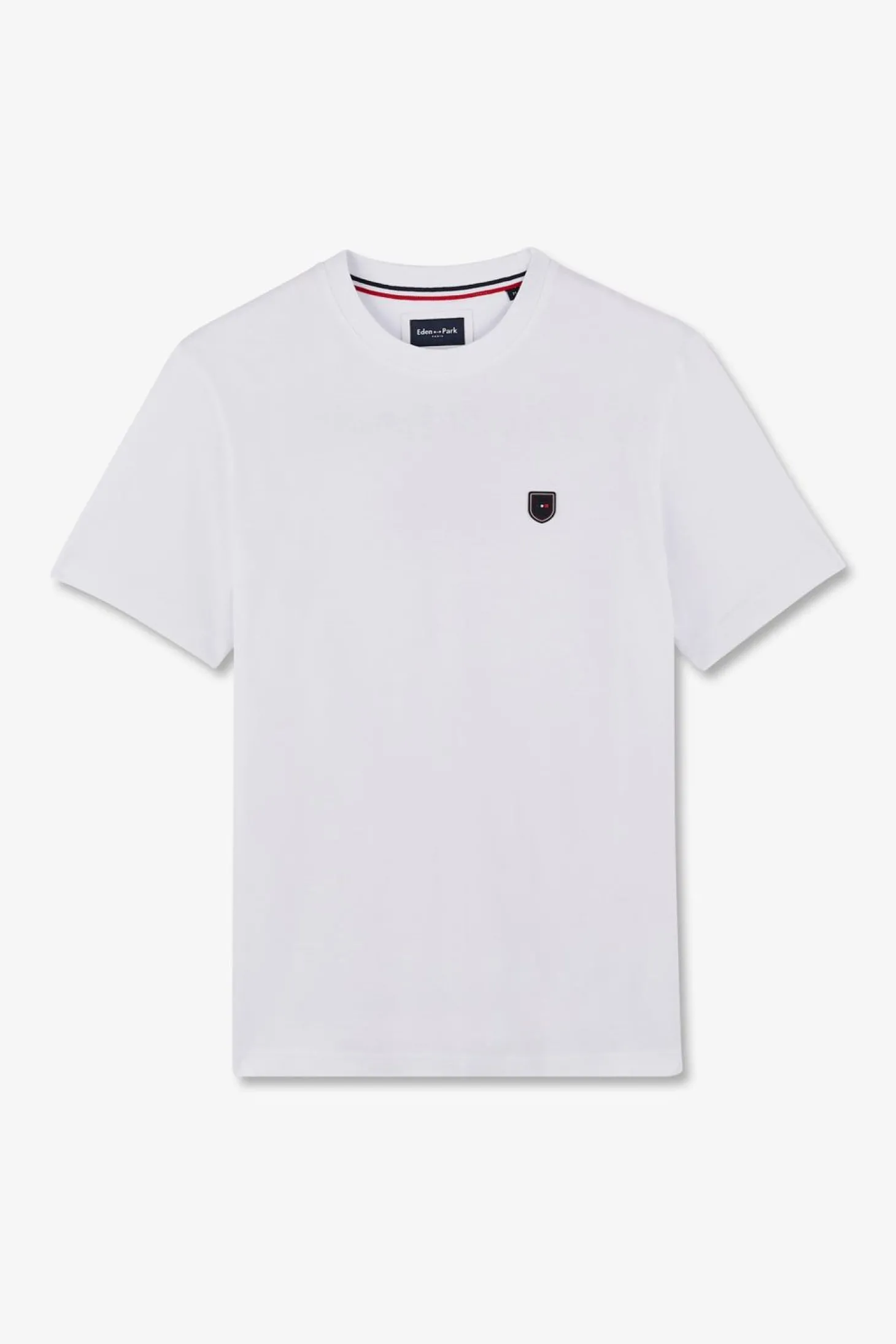 T-Shirt Blanc Avec Broderie Eden Park